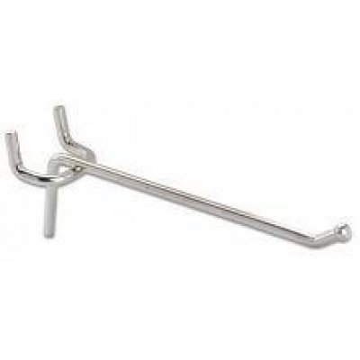 Gancio da cm 6 per pannelli forati/espositori