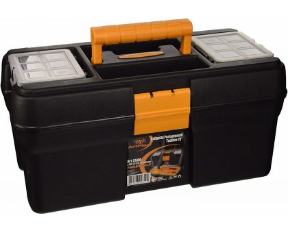 Valigetta Porta Utensili in plastica, Nero/Giallo ARTPLAST 5500