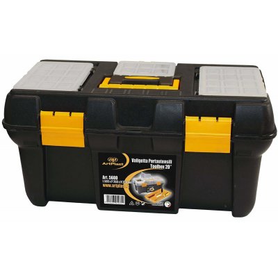 Valigetta Porta Utensili in plastica, Nero/Giallo ARTPLAST 5600