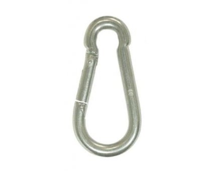 Moschettone pompiere inox mm 100 x 10 AISI 304
