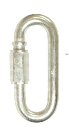 Maglia giunzione rapida mm  6 in acciaio zincato