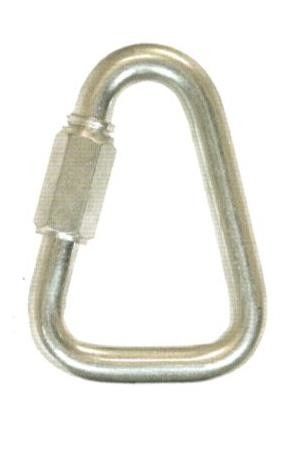 Maglia rapida triangolare mm 10 in acciaio zincato