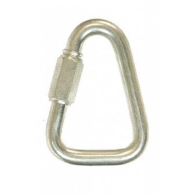 Maglia rapida triangolare mm 10 in acciaio zincato