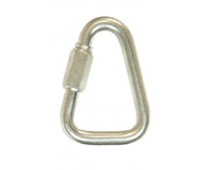 Maglia rapida triangolare mm 12 in acciaio zincato