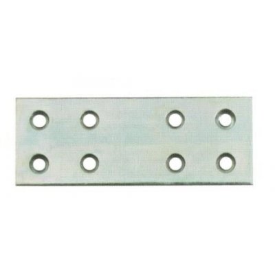 Piastra di giunzione diritta mm 120 x 30 spessore mm 2