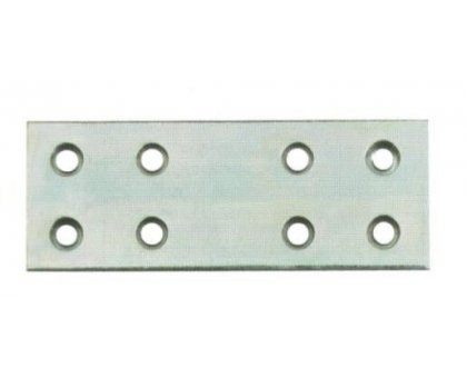 Piastra di giunzione diritta mm 120 x 30 spessore mm 2