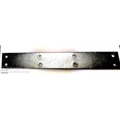 Piastra di giunzione diritta mm 160 x 30 spessore mm 2