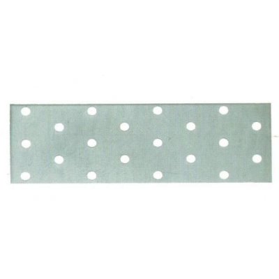 Piastra diritta pesante mm 160 x 50 fori mm 5 spessore mm 2.5
