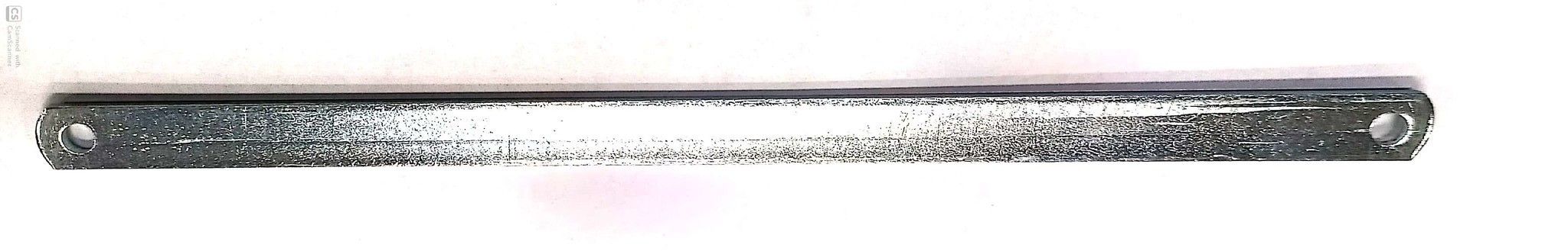 Lastrina diritta mm 190 x 10 a 2 fori spessore mm 2