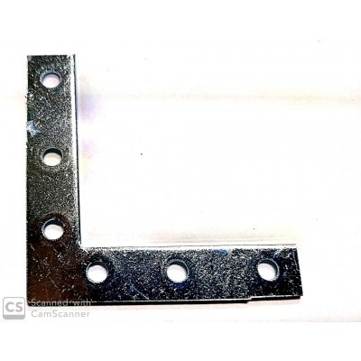 Angolo di rinforzo cm 6 x 6 larghezza mm 12 tipo leggero