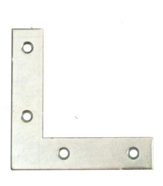 Angolo di rinforzo cm 10 x 10 larghezza mm 20 tipo pesante