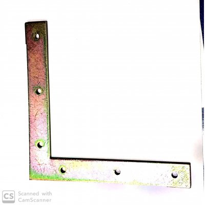 Angolo di rinforzo cm 16 x 16 larghezza mm 22 tipo pesante