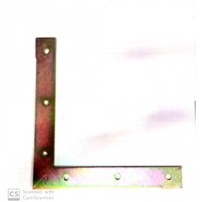 Angolo di rinforzo cm 20 x 20 larghezza mm 25 tipo EXTRA pesante