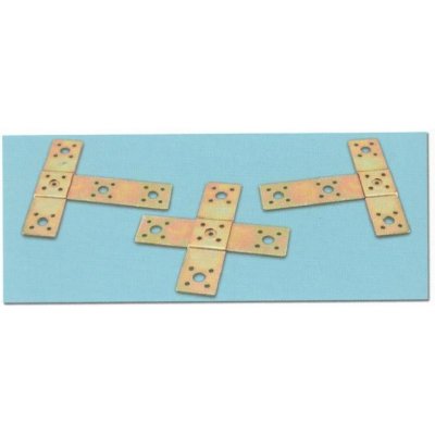 Piastra giunzione a 3 posizioni CROCE-TI