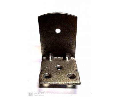 Piastra angolo pesante mm 55 x 45 larghezza mm 40 spessore mm 2,5
