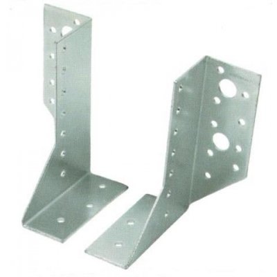 Supporto aperto universale per travi altezza mm 120 coppia pz 2