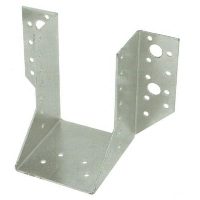 Supporto aperto per travi mm 60 altezza mm 100 base appoggio mm 80