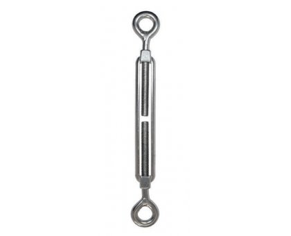 Tenditore a 2 occhi INOX mm 5 AISI 316