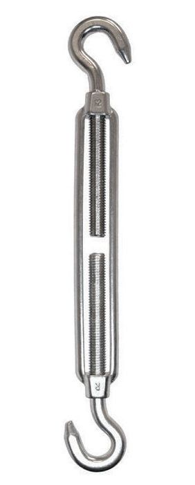 Tenditore a 2 ganci zincato mm 16