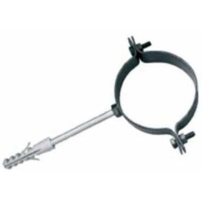 Collare mm 80 nero per tubo stufa pellet