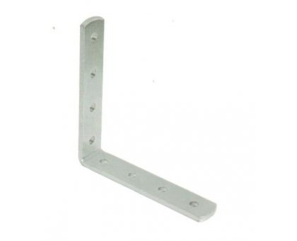 Piastrina piegata forata cm 15 x 15 spessore mm 4