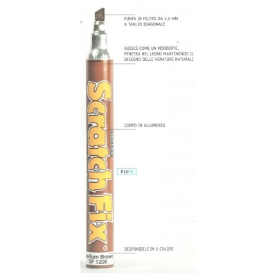 Pennarello ritocco SCRATCH FIX per legno a vernice