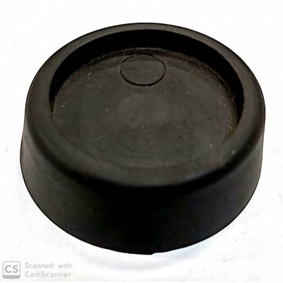 Set 4 piedini antivibrazioni diametro mm 64 x 45 x h 19