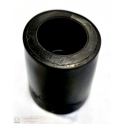 Paracolpo troncoconico d. mm 40 x h 45 in PVC nero