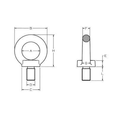 Golfare maschio 10 ma zincato