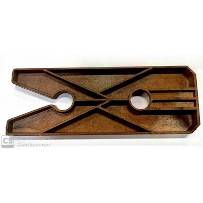 Tavoletta portamorsetto per traforo legno