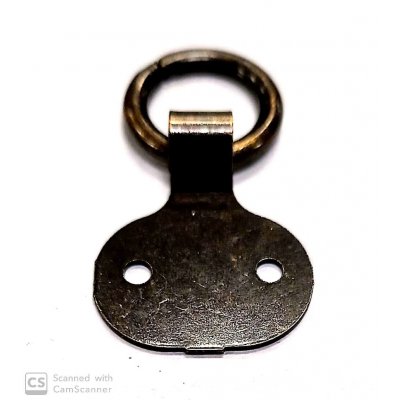 Attaccaglia mod. CAMPANELLA anello mm 11 in ferro bronzato