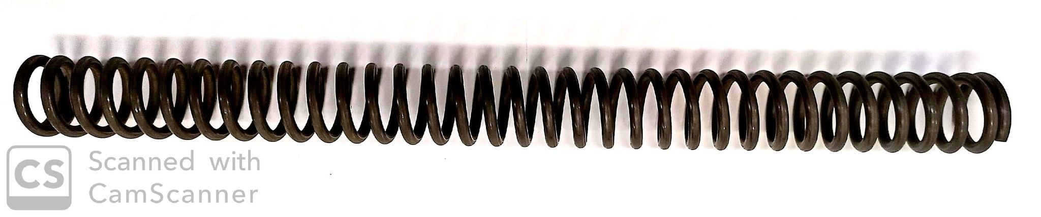 Molla a compressione d. mm 25 filo 4 lunghezza mm 400