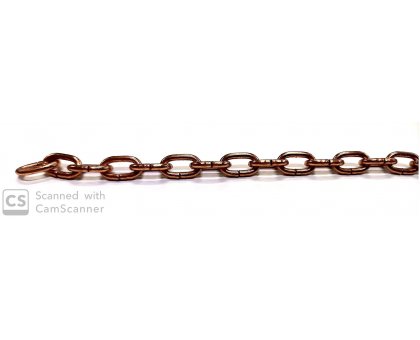 Catena OROLOGIO 11x6 ramata forma ovale