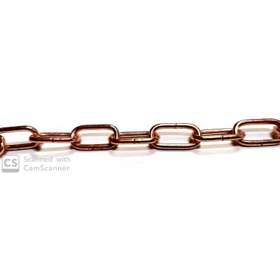 Catena GENOVESE n.14 ramata anello mm 20x11 spessore 2,2