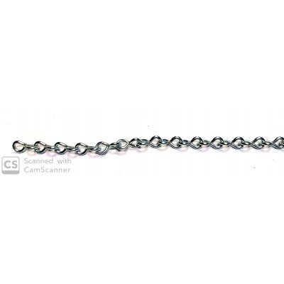Catena JACK zincata anello ritorto filo mm 2,5