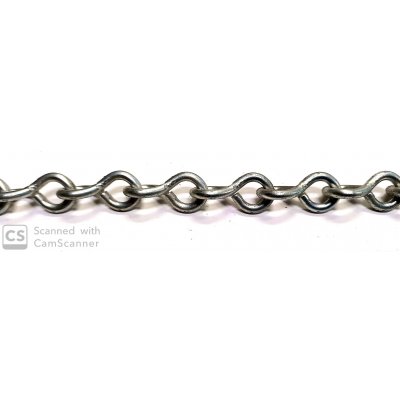 Catena JACK zincata anello ritorto filo mm 3,4