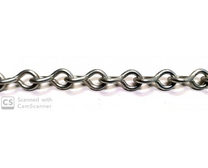 Catena JACK zincata anello ritorto filo mm 3,4