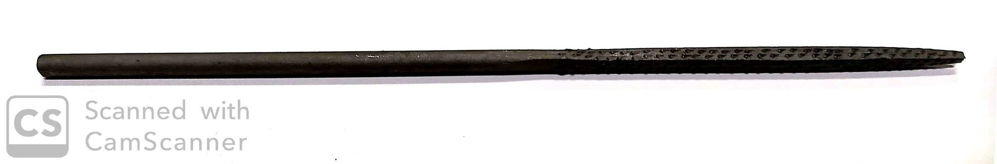 Raspa ad ago forma QUADRA lunghezza mm 160