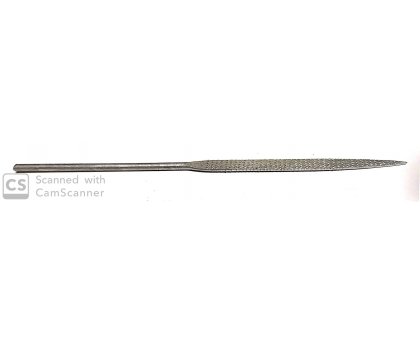 Raspa ad ago forma PIATTA-PUNTA mm 5 lunghezza mm 160