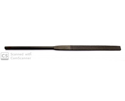 Raspa ad ago forma PIATTA mm 8 lunghezza mm 160