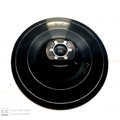 Platorello velcrato d. 125 per smerigliatrici KWB 488014