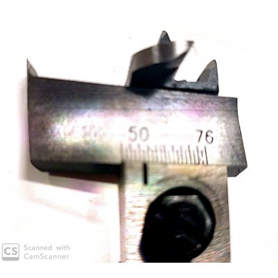 Mecchia registrabile mm 22 -76 per legno