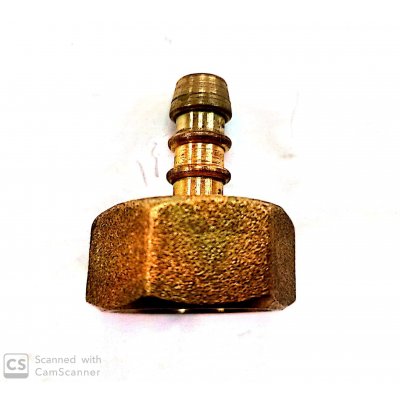 Portagomma per bombola GPL con girello F 20x14 sinistro