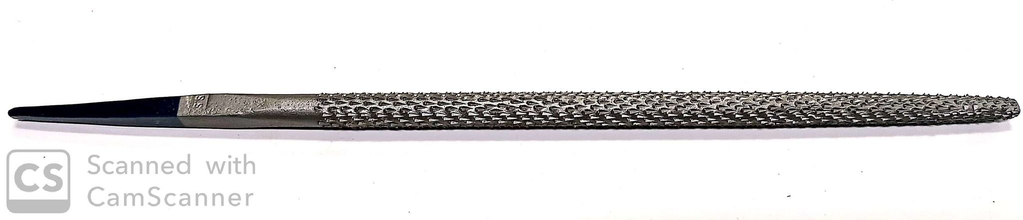 Raspa tonda 10' taglio mezzadolce senza manico