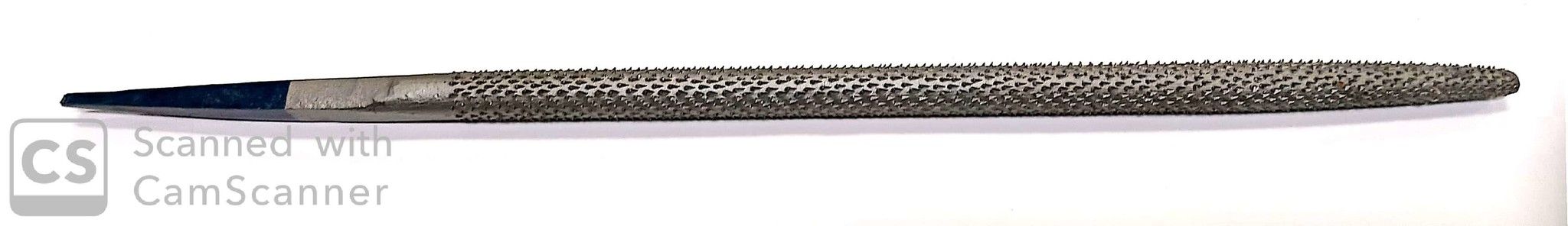 Raspa tonda 14' taglio mezzadolce senza manico