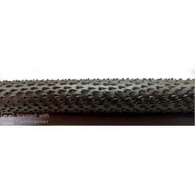 Raspa tonda 14' taglio mezzadolce senza manico