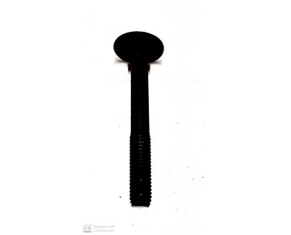 Bullone mm 6 x 50 testa tonda quadro sotto testa nero