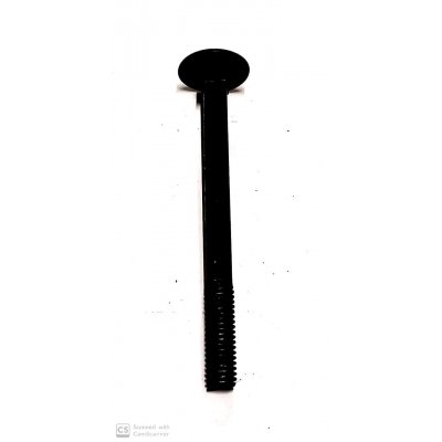 Bullone mm 6 x 70 testa tonda quadro sotto testa nero