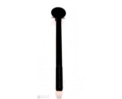 Bullone mm 6 x 80 testa tonda quadro sotto testa nero