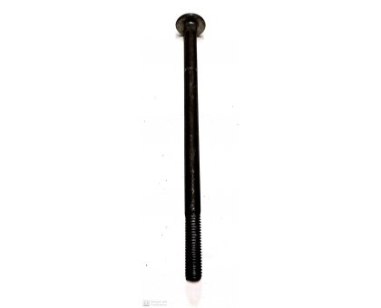 Bullone mm 8 x150 testa tonda quadro sotto testa grezzo